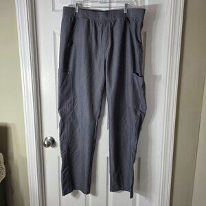 FIGS Men's Axim Cargo Graphite Scrub Pants Size XXL